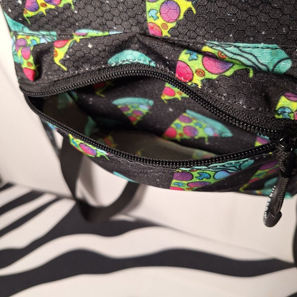 Vibedration Hydration Backpack w/o bladder - Small Size - Pizza - Used - Picture 9 of 10